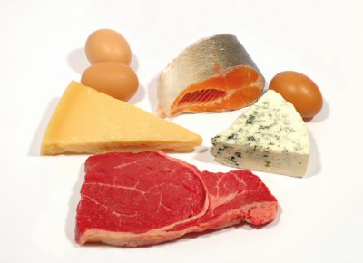 protein - fish, eggs, meat, nuts, legumes, poultry, dairy