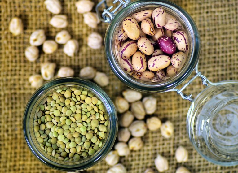 Nutritional values of legumes