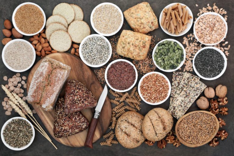 Nutritional values of grains