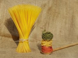 Nutritional values of pasta