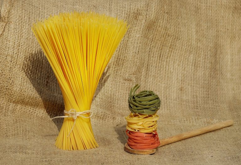 Nutritional values of pasta