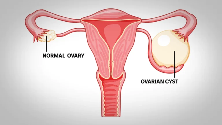Is surgery required to remove an ovarian cyst
