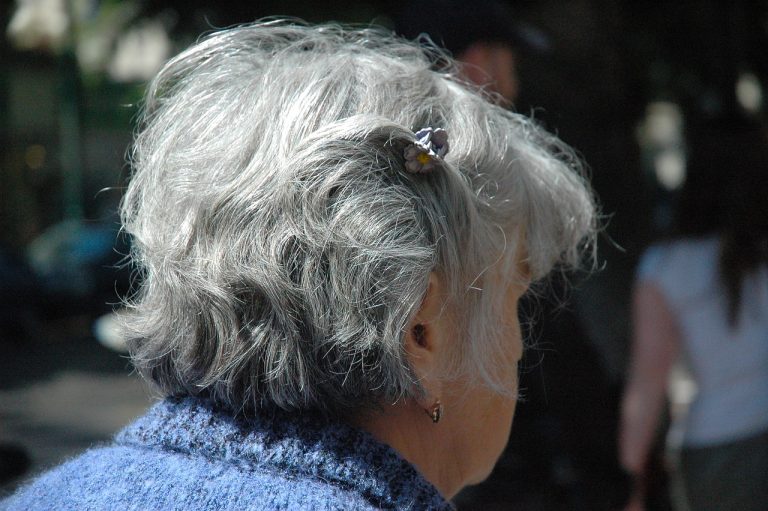 What stops hair from greying