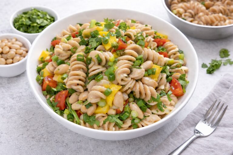 Mango vegetable pasta