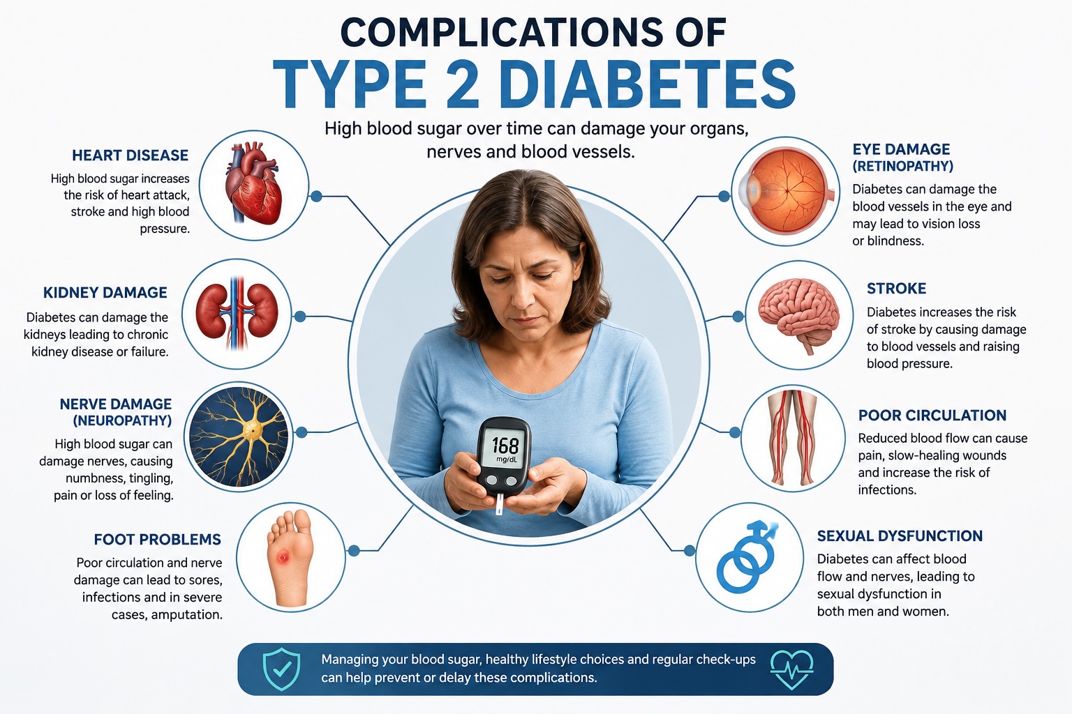 Type 2 diabetes complications