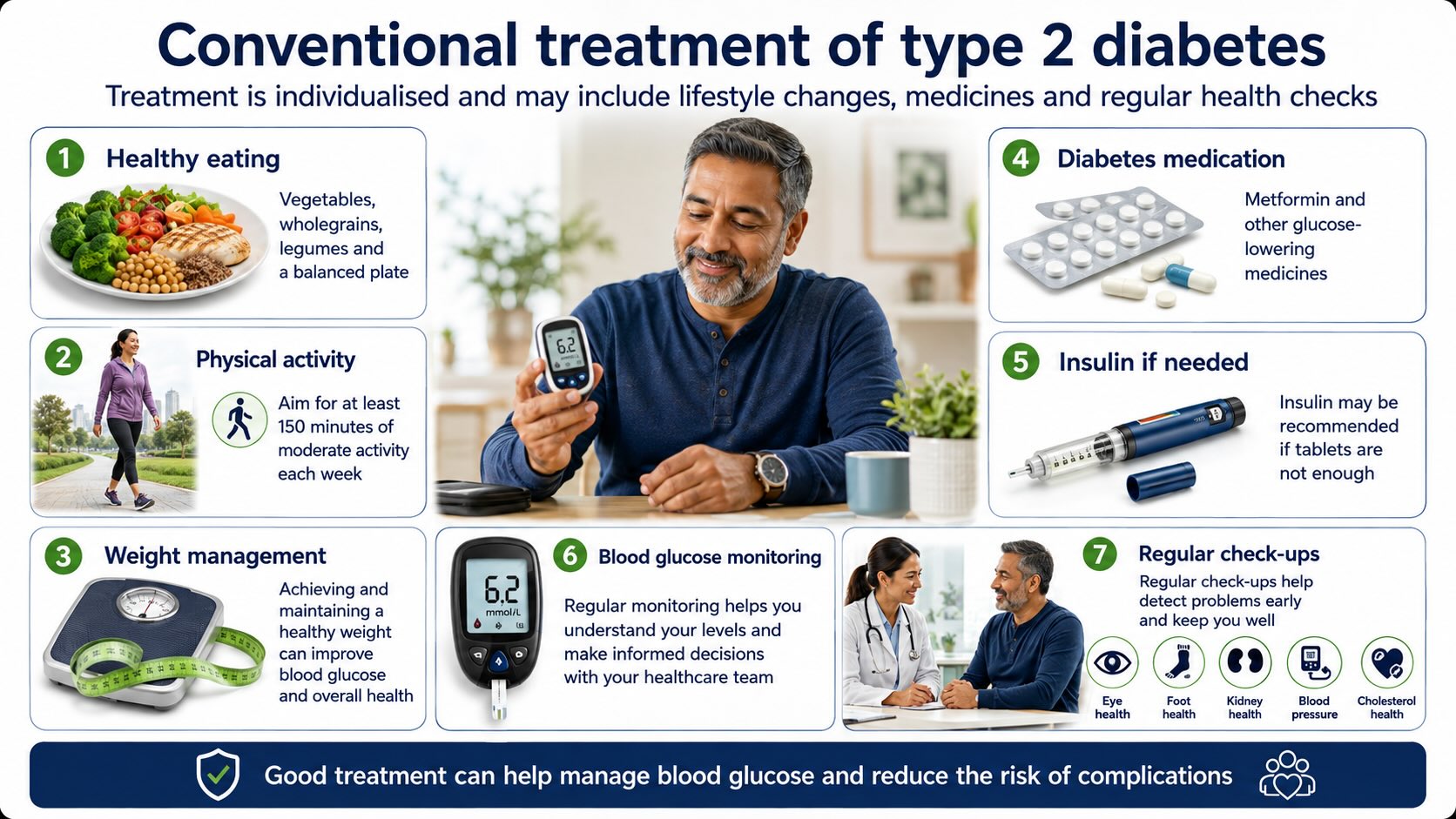 Type 2 diabetes conventional treatment