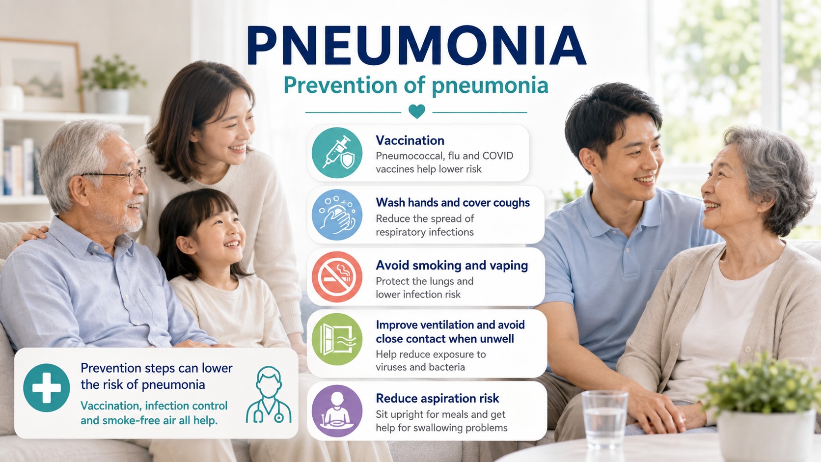 Pneumonia prevention