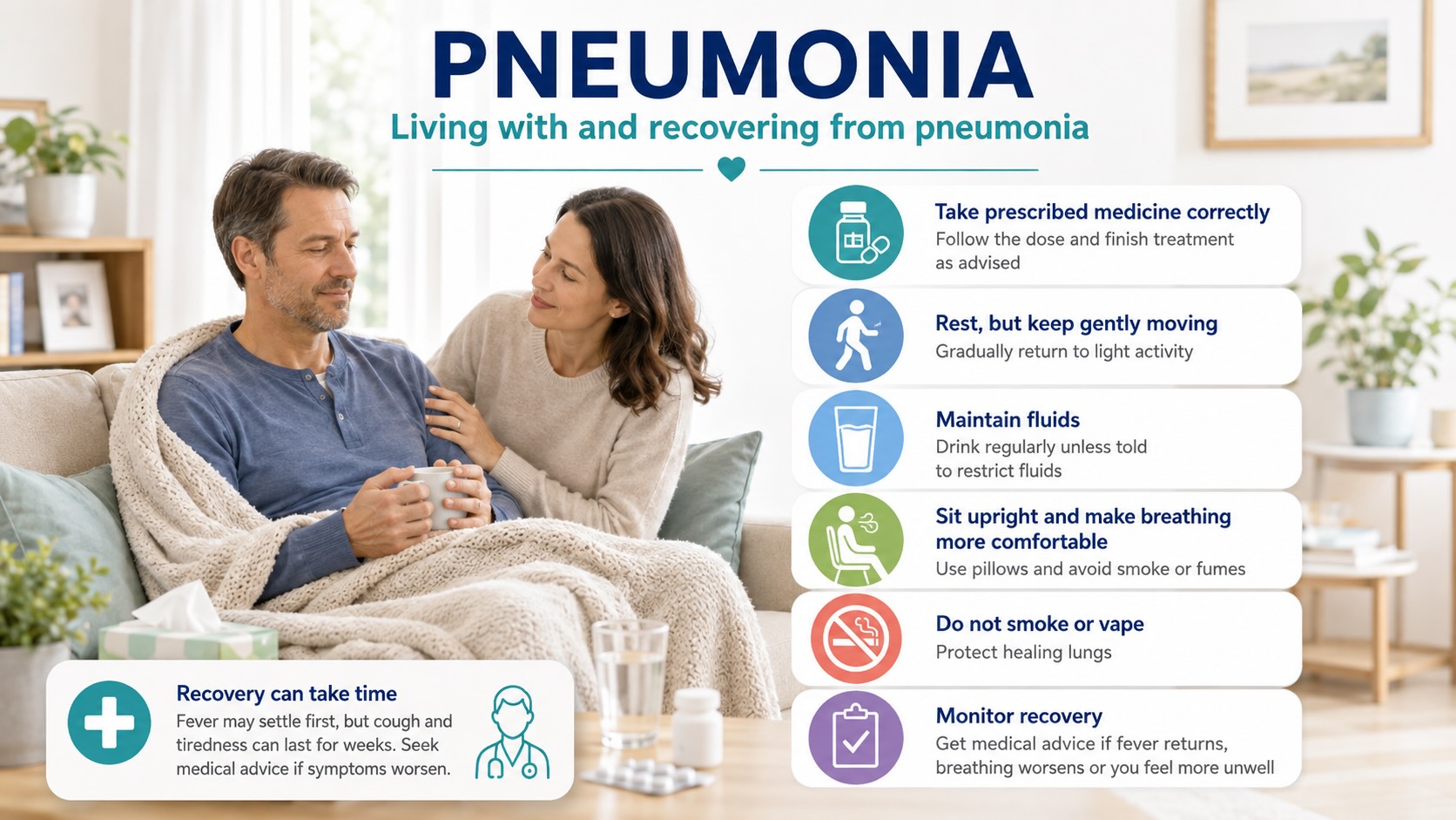 Pneumonia recovery